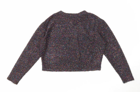 Womens UK Size M Divided by H&M Black Pullover Jumper