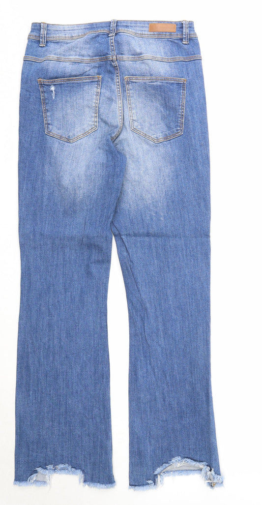Womens UK Size 32 in JDY Regular Fit Straight Blue Jeans