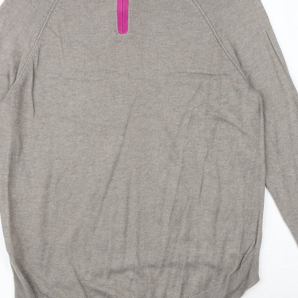 Womens UK Size 10 Marks and Spencer Grey Pullover Jumper