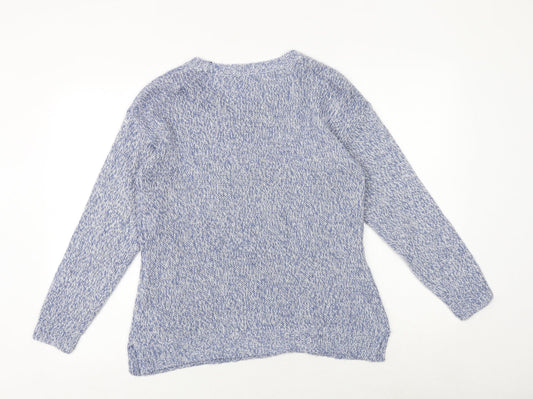 Womens UK Size S Bonmarché Blue Pullover Jumper