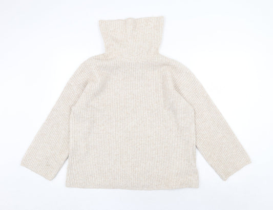 Womens UK Size 8 ASOS Beige Pullover Jumper
