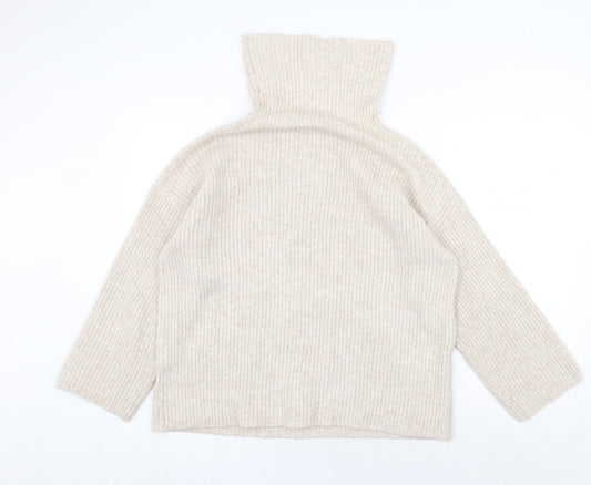 Womens UK Size 8 ASOS Beige Pullover Jumper