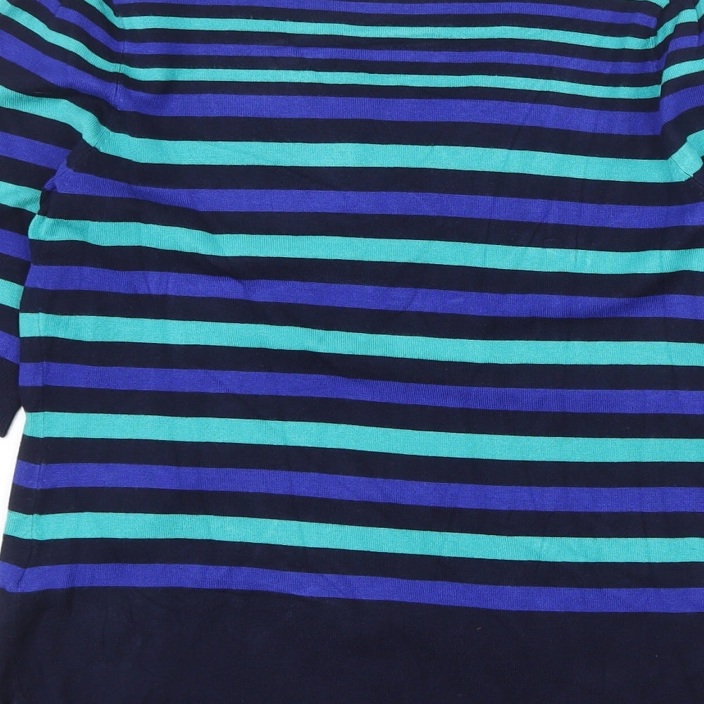 Womens UK Size S Planet Multicoloured Pullover Jumper