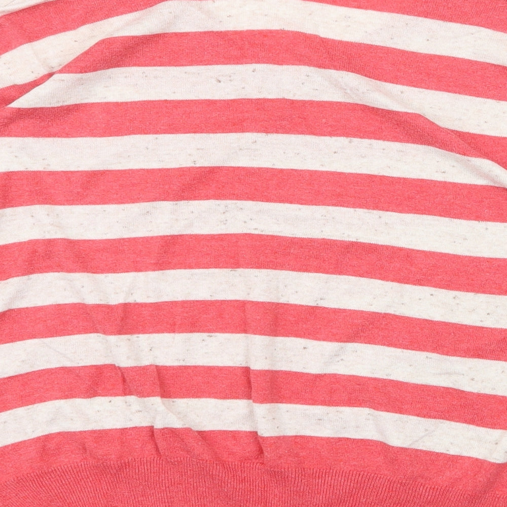 Womens UK Size M New Look Red Pullover Jumper