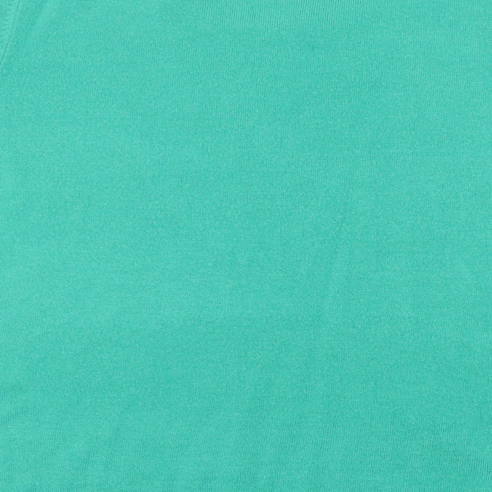 Womens UK Size 18 Marks and Spencer Green Pullover Jumper