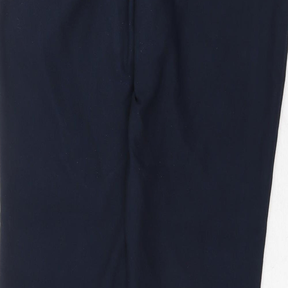 Womens UK Size 10 NEXT Regular Fit Dress Pants Blue Trousers