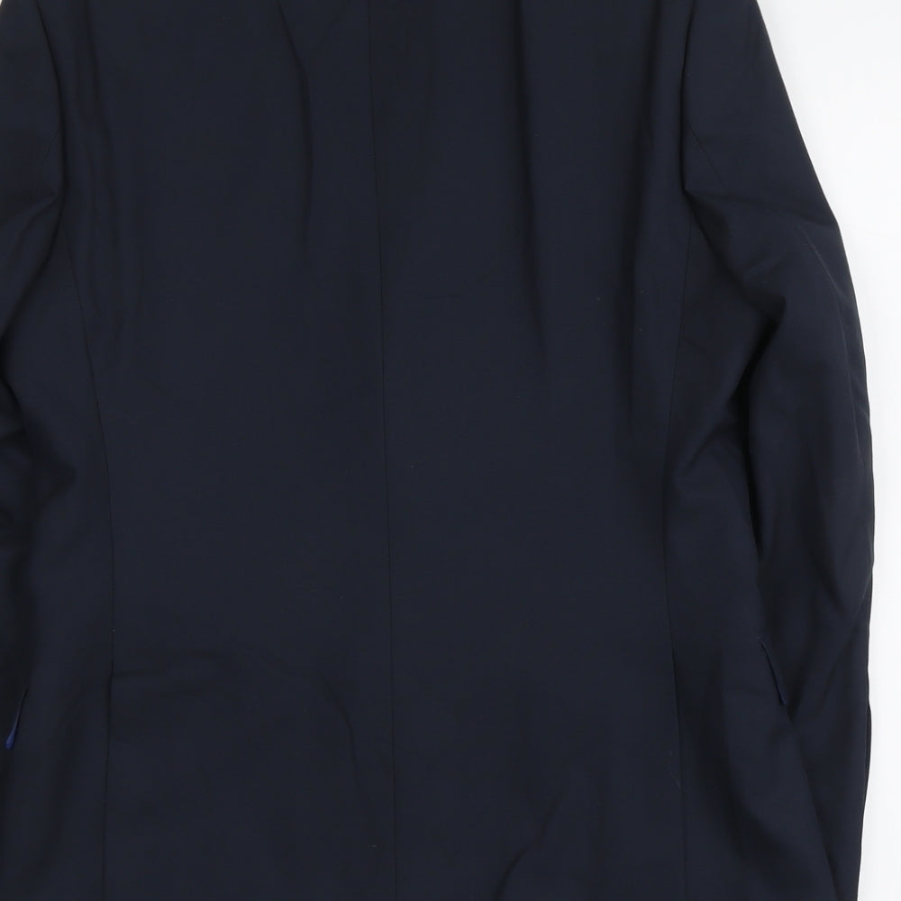 Mens UK Size M Marks and Spencer Regular Blue Suit Jacket