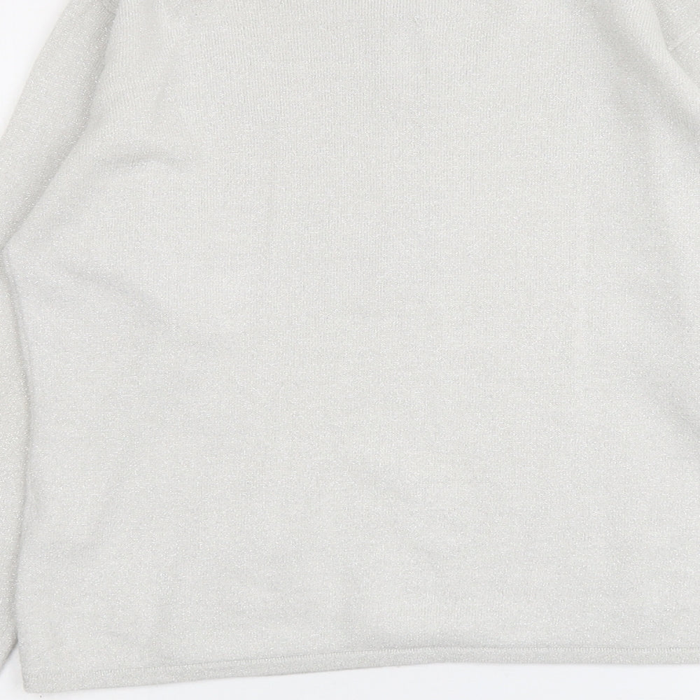 Womens UK Size 10 Alibi Grey Pullover Jumper