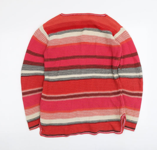 Womens UK Size S NEXT Multicoloured Pullover Jumper