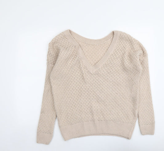 Womens UK Size M NEXT Pink Pullover Jumper