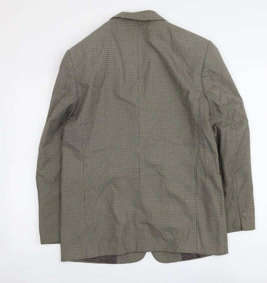 Mens UK Size 38 Zantos Regular Green Suit Jacket