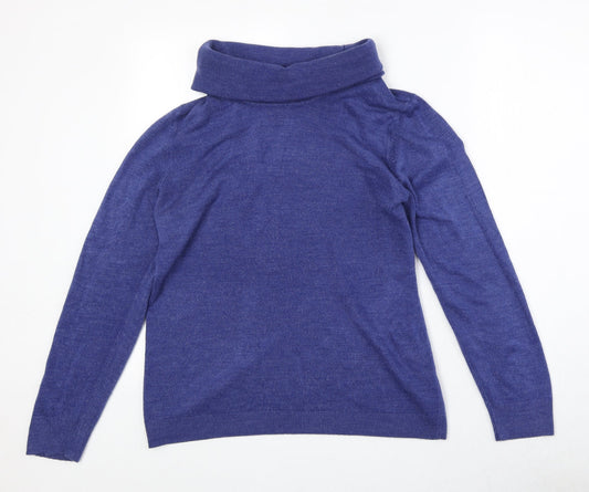 Womens UK Size L Dunnes Stores Blue Pullover Jumper
