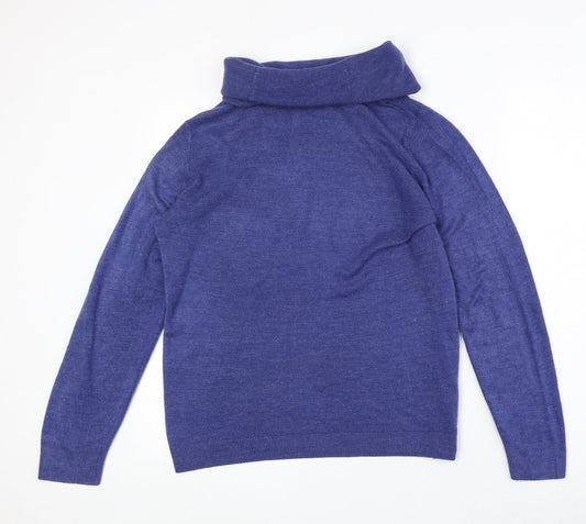Womens UK Size L Dunnes Stores Blue Pullover Jumper