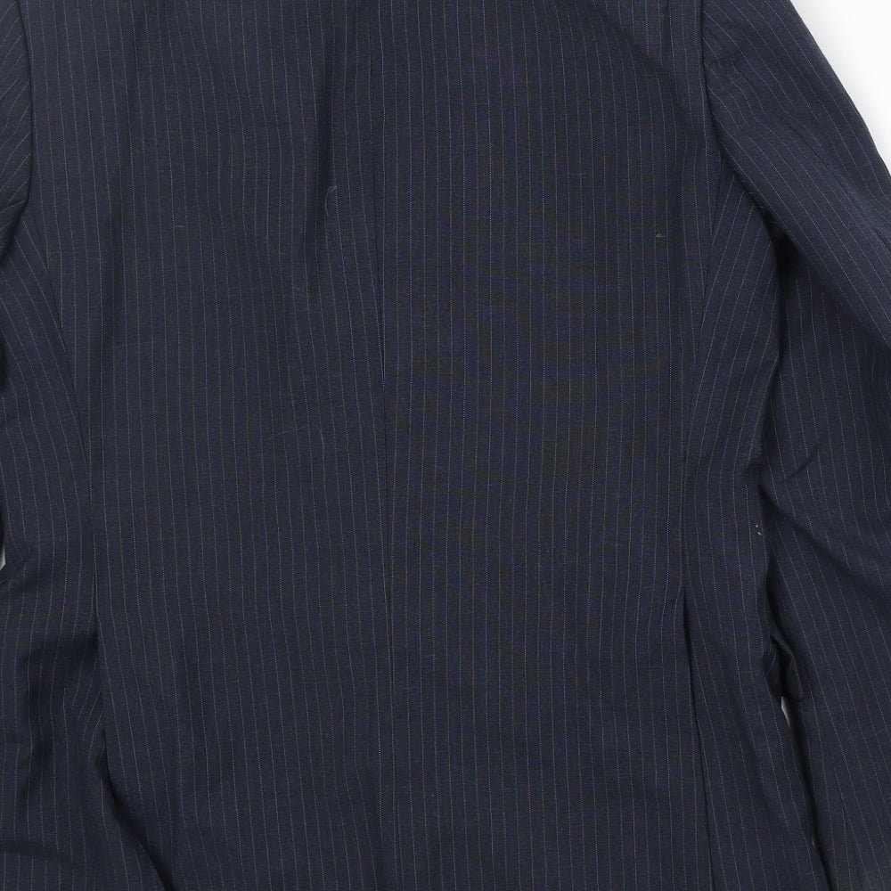 Mens UK Size 38 Burton Regular Blue Suit Jacket