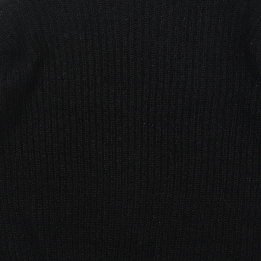 Womens UK Size S New Look Black Pullover Jumper
