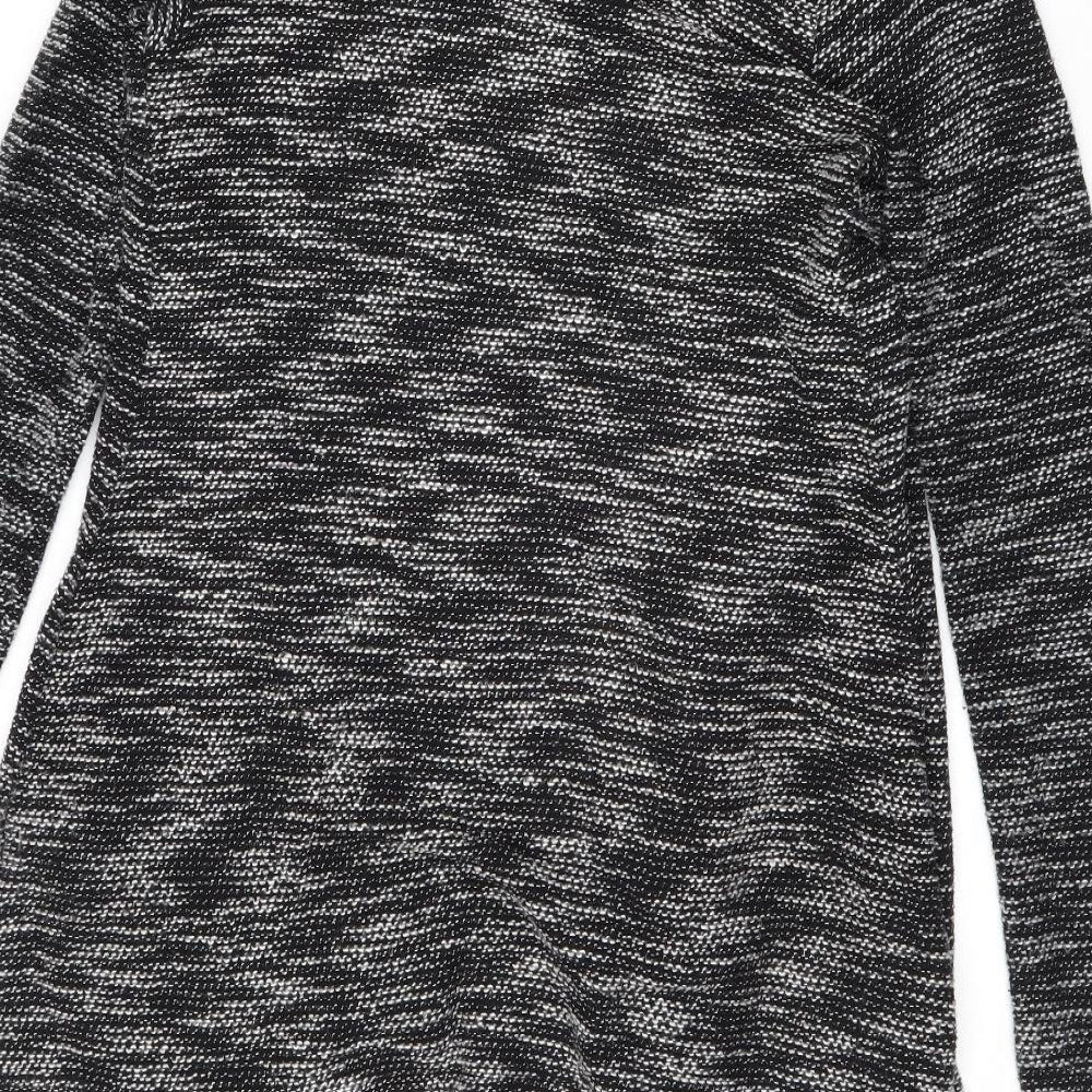 Womens UK Size S New Look Grey Cardigan Jumper
