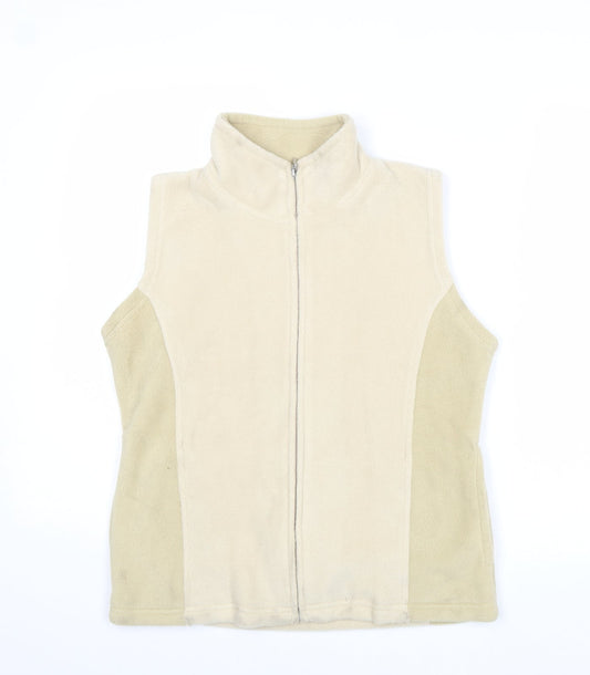 Womens UK Size S EWM Beige Gilet