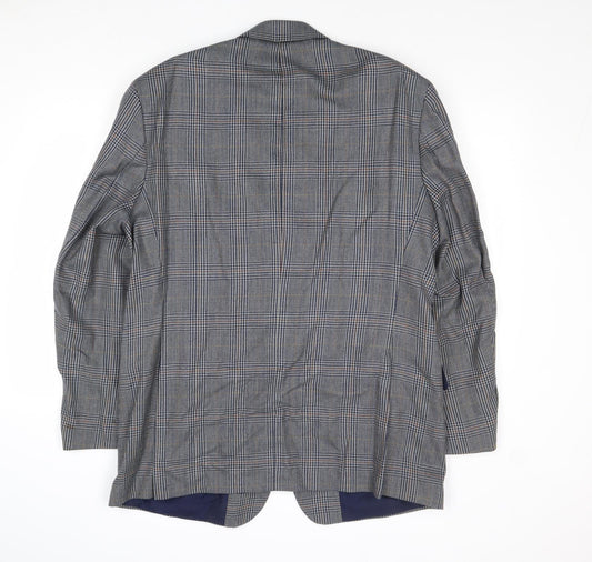 Mens UK Size 44 Hornes Regular Blue Suit Jacket