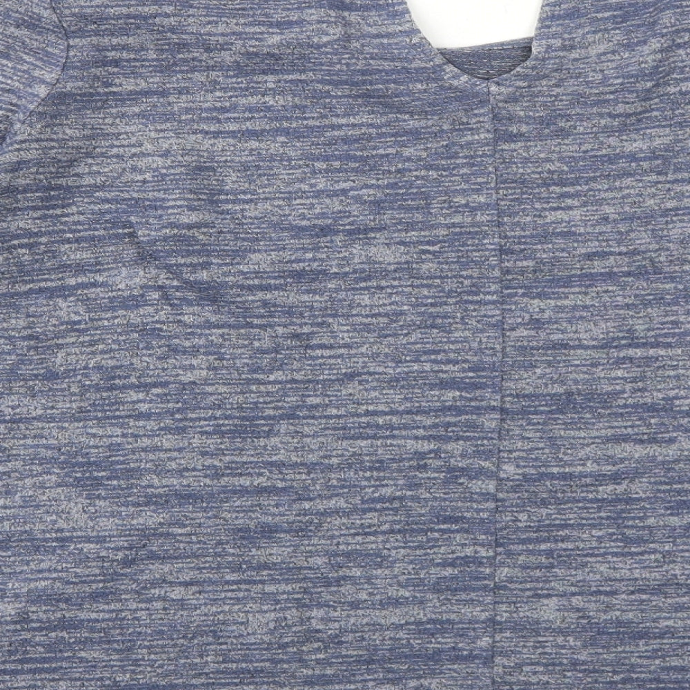 Womens UK Size L Mercer & Madison Blue Basic Blouse
