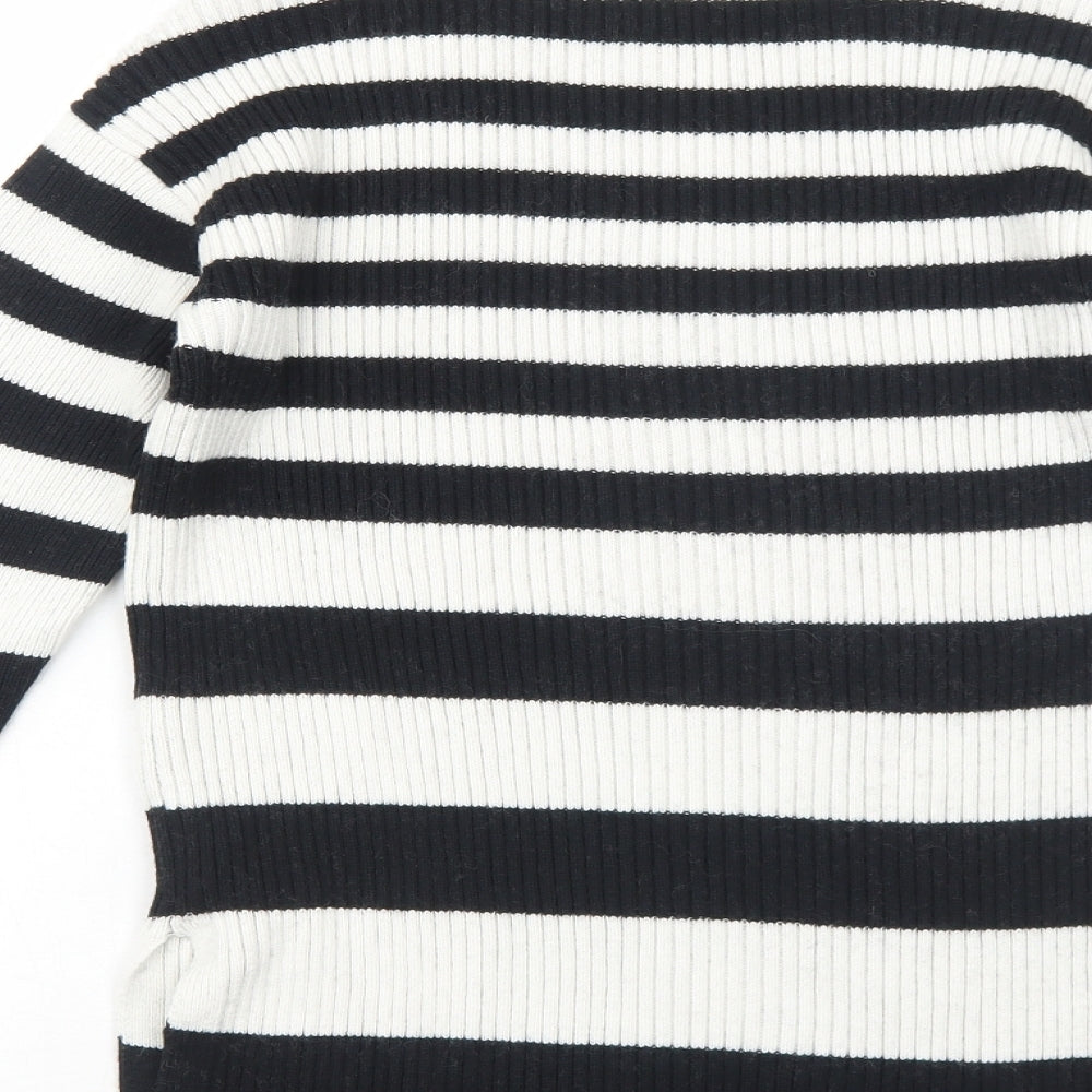 Womens UK Size XS Marks and Spencer Black Pullover Jumper