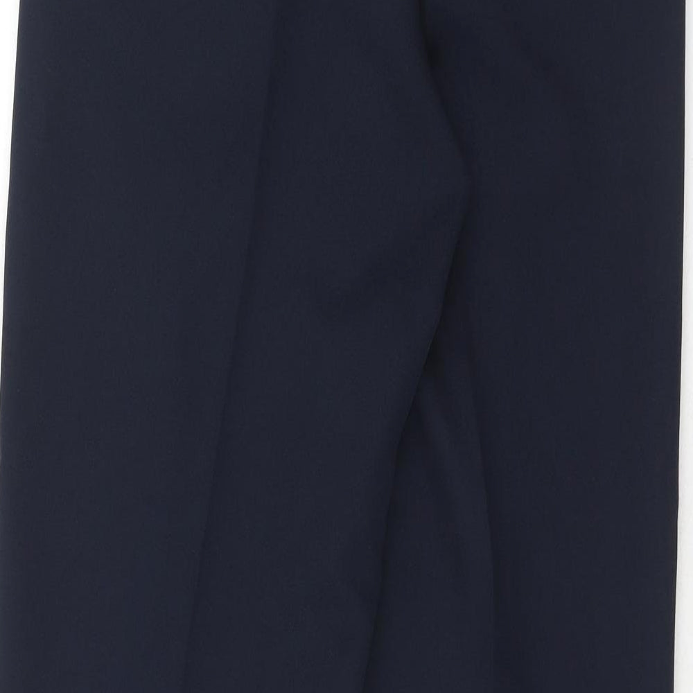 Mens UK Size 30 in BHS Regular Fit Dress Pants Blue Trousers