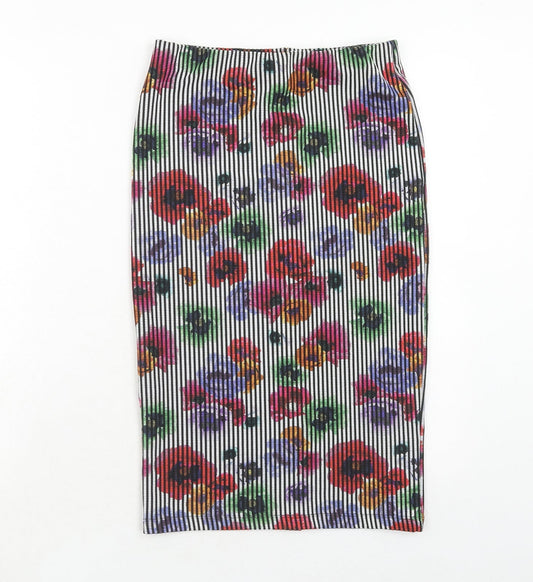 Womens UK Size M Zara Bandage Skirt