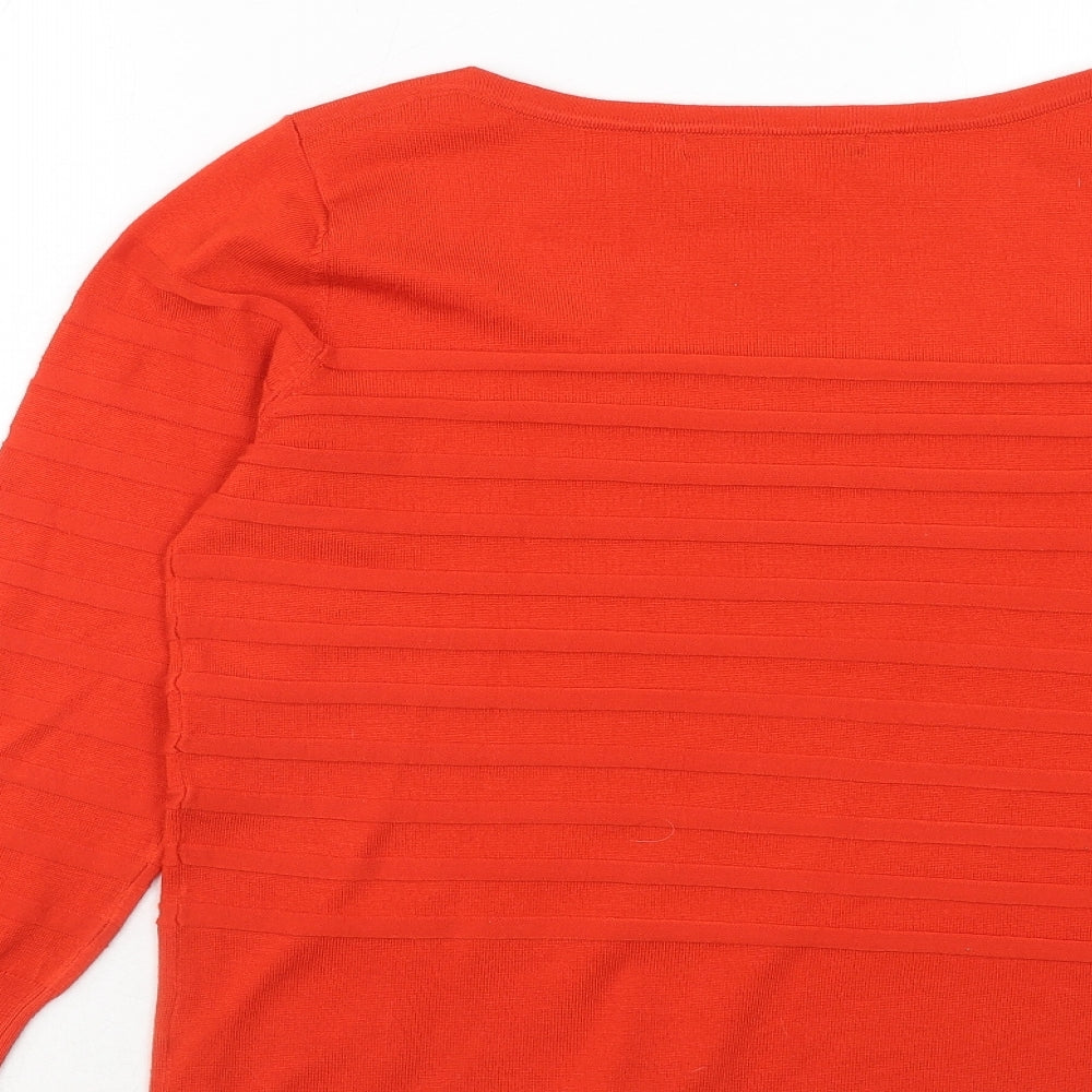 Womens UK Size 14 Principles Red Pullover Jumper
