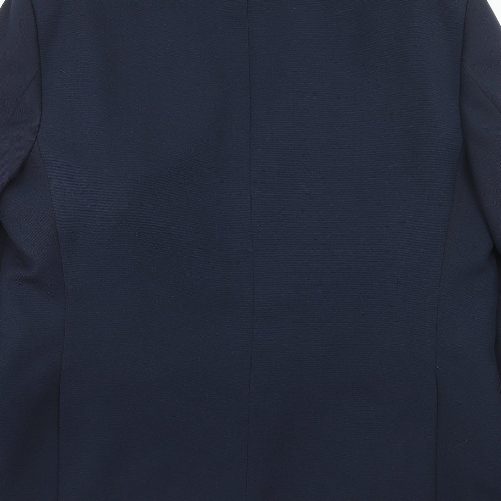 Mens UK Size 44 Greenwoods Regular Blue Suit Jacket