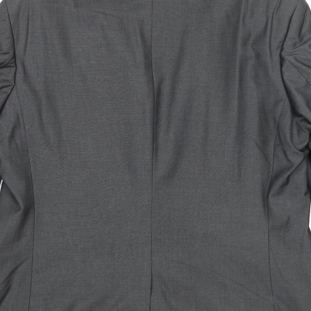 Mens UK Size 42 BHS Regular Grey Suit Jacket