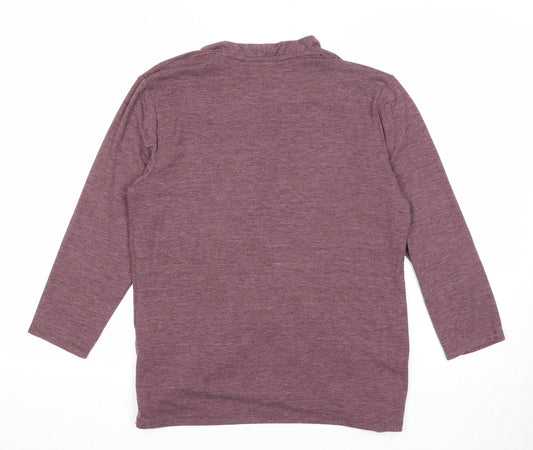 Womens UK Size 12 Dorothy Perkins Purple Pullover Jumper