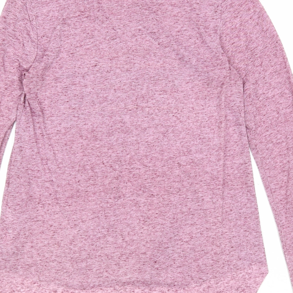 Womens UK Size S Only Pink Basic T-Shirt