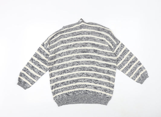 Womens UK Size 14 Dorothy Perkins Grey Pullover Jumper