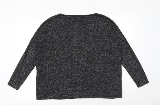 Womens UK Size S Only Black Pullover Jumper