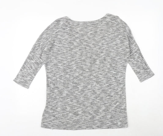 Womens UK Size M H&M Grey Pullover Jumper