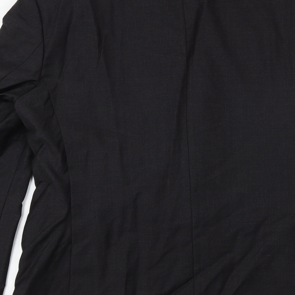 Mens UK Size 40 Marks and Spencer Regular Black Suit Jacket