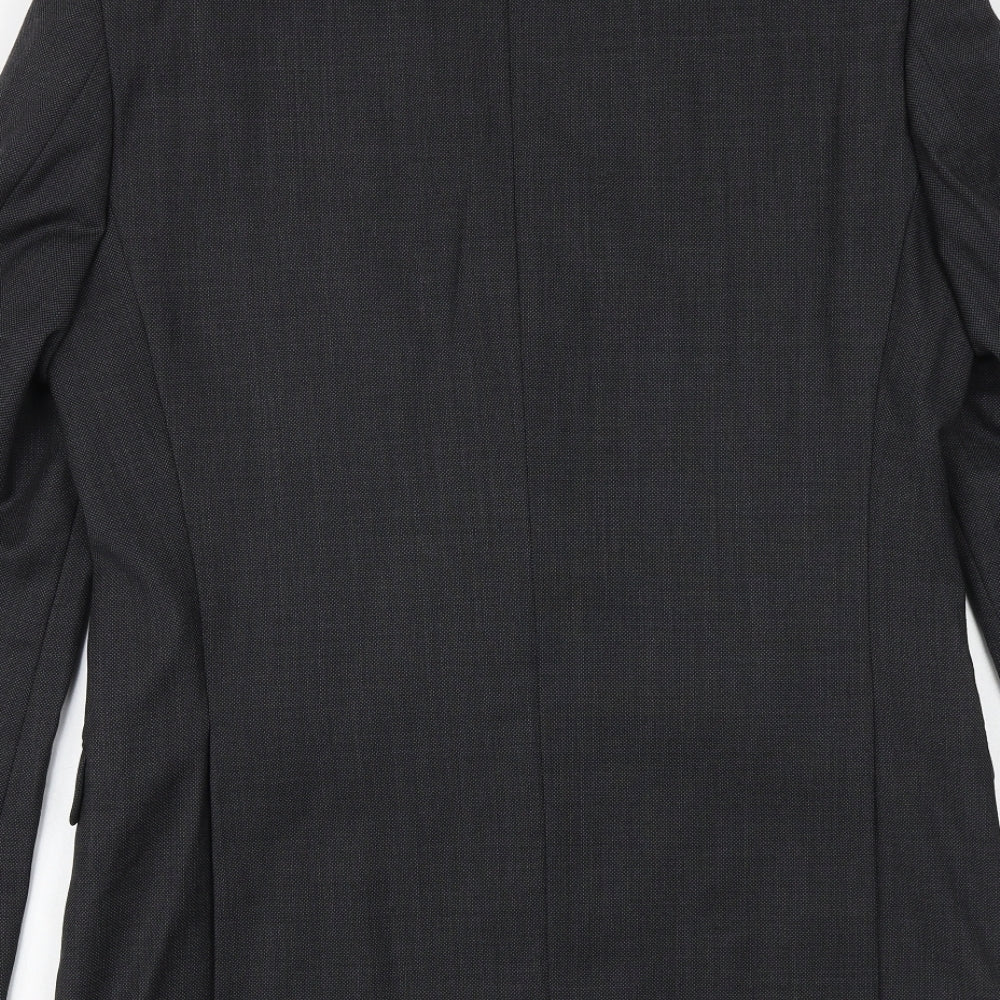Mens UK Size 40 Marks and Spencer Regular Grey Suit Jacket