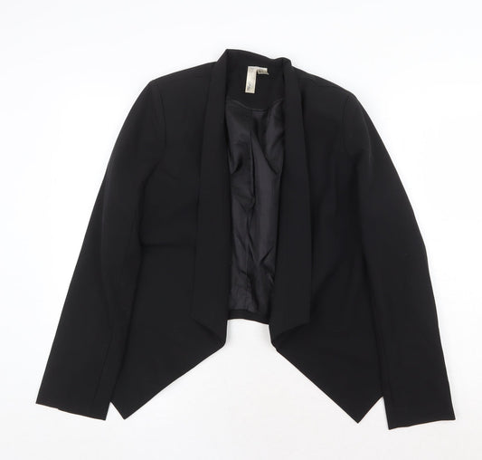 Womens UK Size S FOREVER 21 Black Jacket