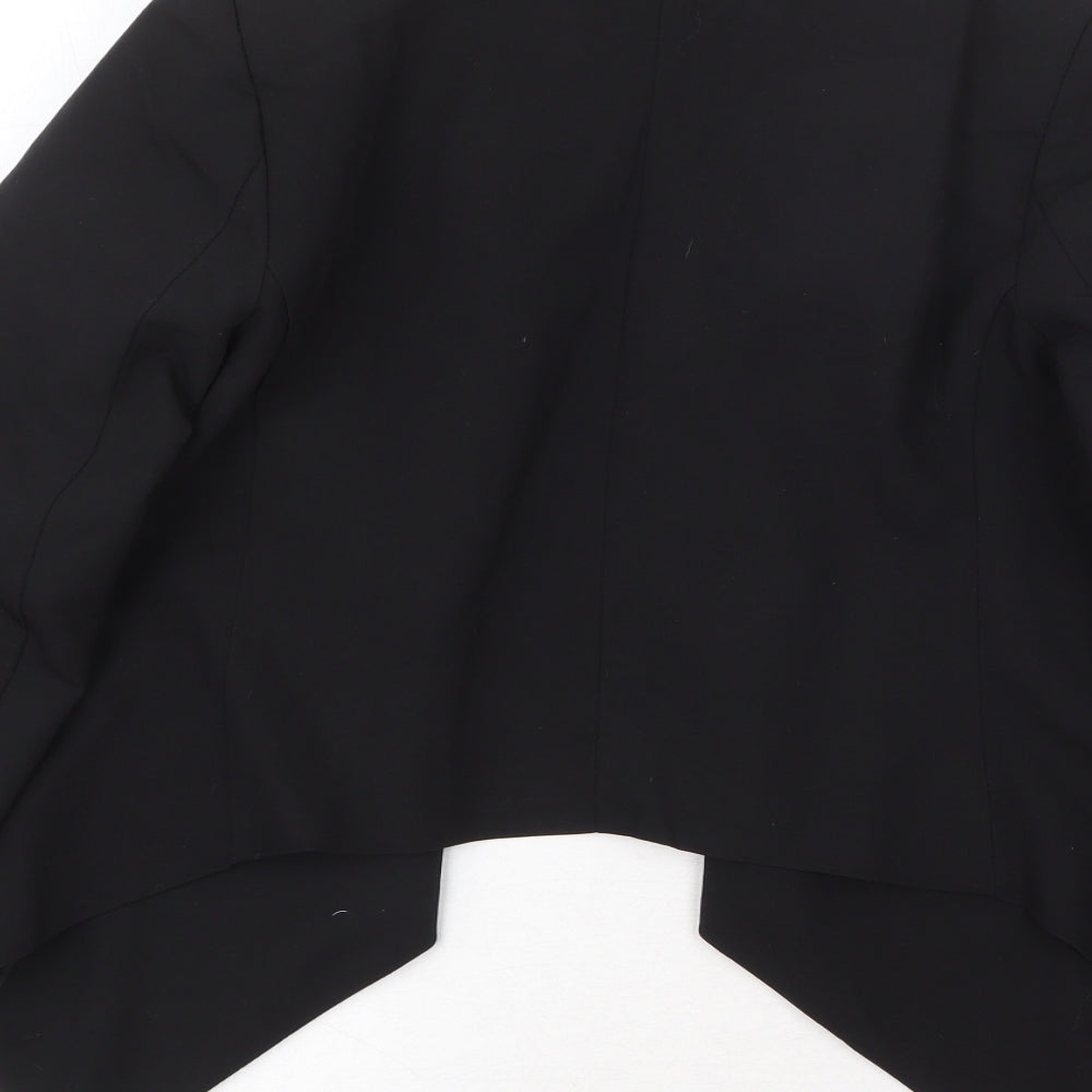 Womens UK Size S FOREVER 21 Black Jacket