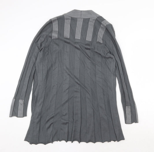 Womens UK Size 10 Marks and Spencer Grey Cardigan Jumper
