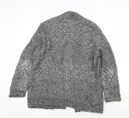 Womens UK Size M CC Grey Cardigan Jumper