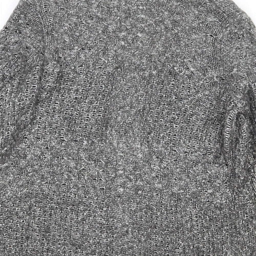 Womens UK Size M CC Grey Cardigan Jumper