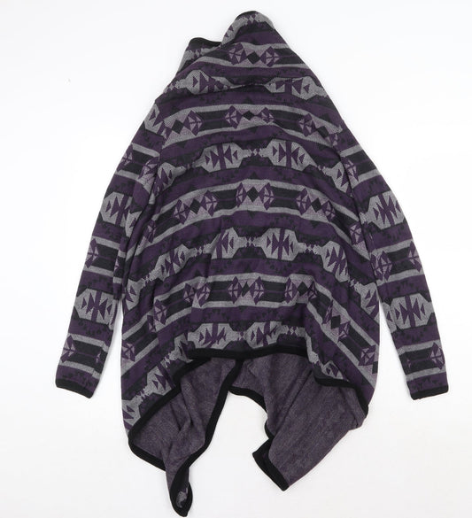 Womens UK Size XS H&M Purple Cardigan Jumper