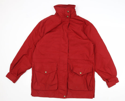 Womens UK Size 6 Lands' End Red Jacket