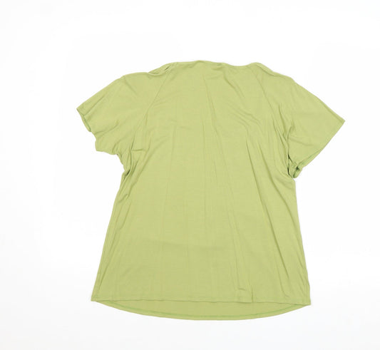 Womens UK Size 16 BHS Green Basic Blouse