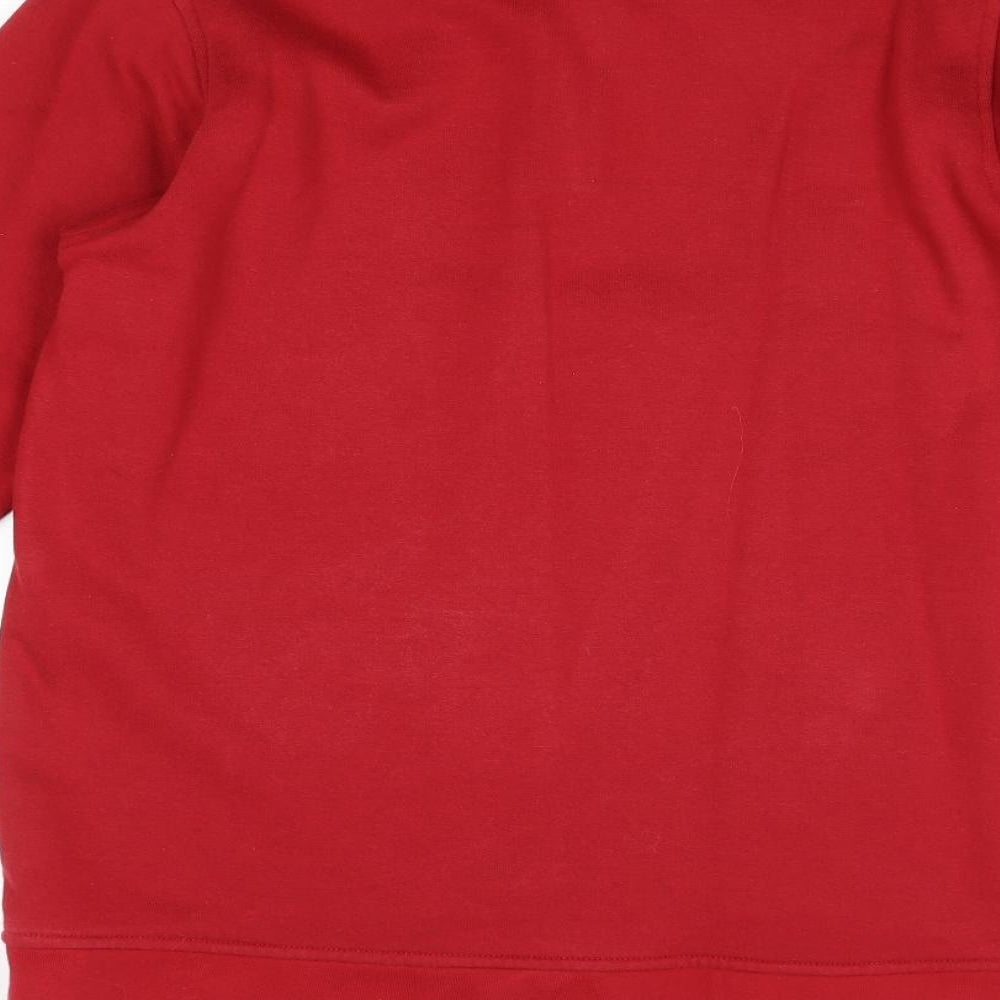 Womens UK Size M EWM Red Pullover Sweatshirt