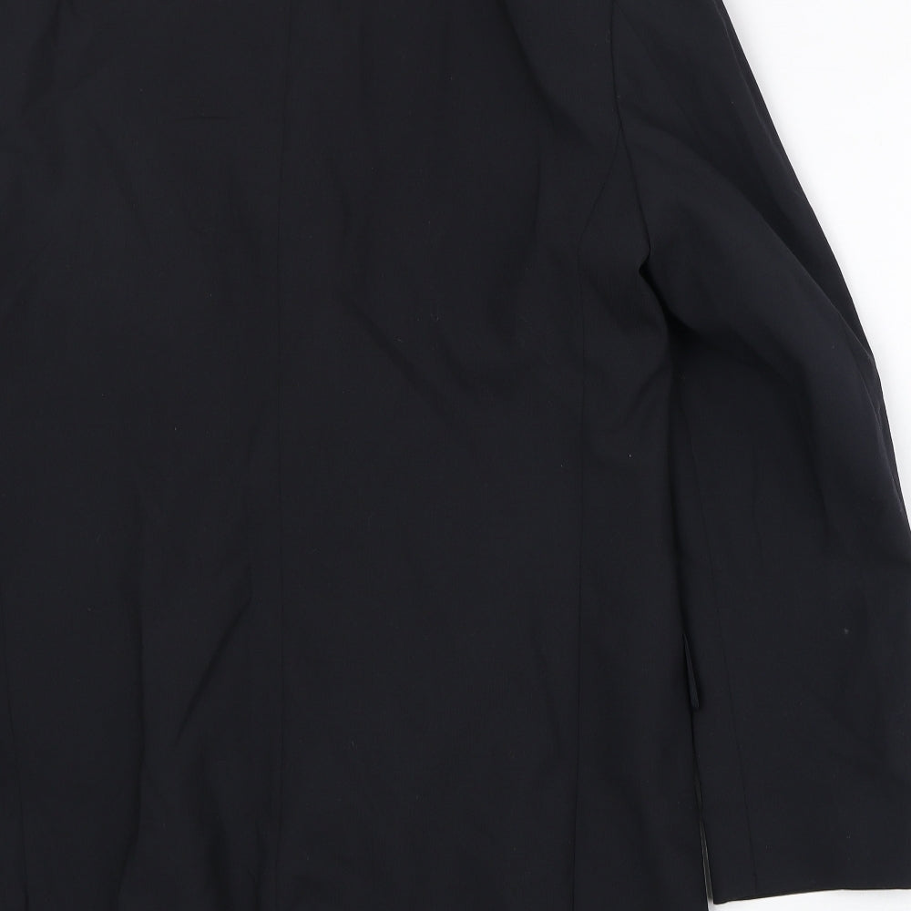 Mens UK Size 40 Marks and Spencer Regular Black Suit Jacket