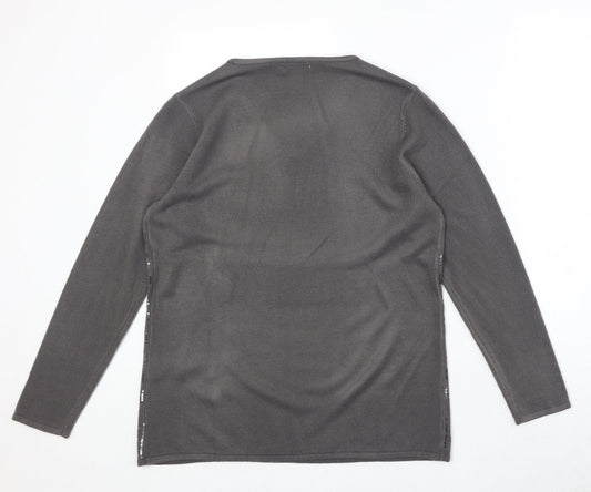 Womens UK Size 14 Damart Brown Pullover Jumper