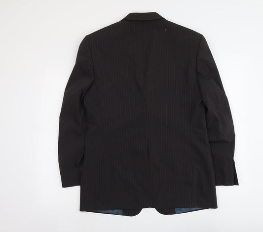Mens UK Size 38 River Island Regular Grey Suit Jacket