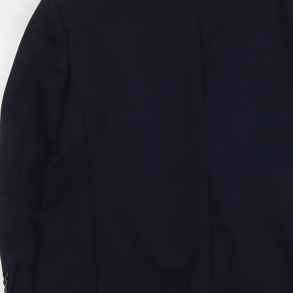 Mens UK Size 42 Marks and Spencer Regular Blue Suit Jacket