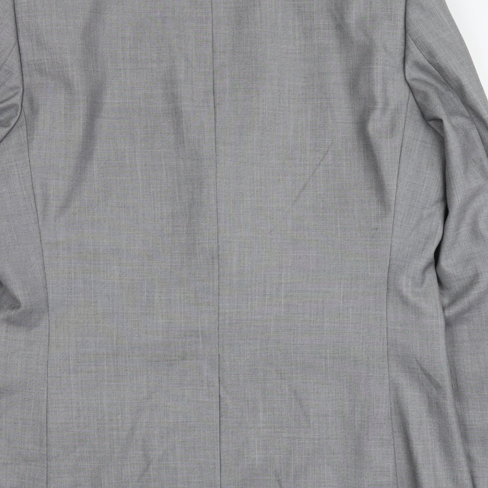 Mens UK Size 40 Butler And Webb Regular Grey Suit Jacket